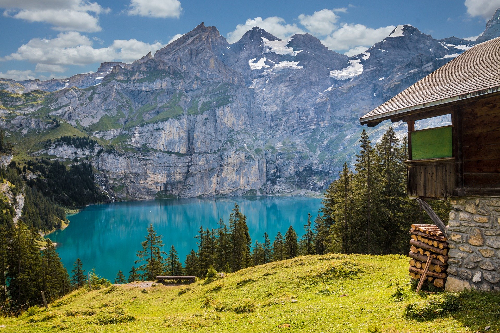 Stunning Lake Oeschinen - Switzerland