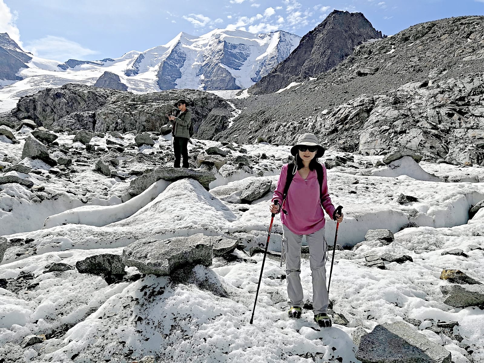 Morteratsch Glacier Hiking Switzerland