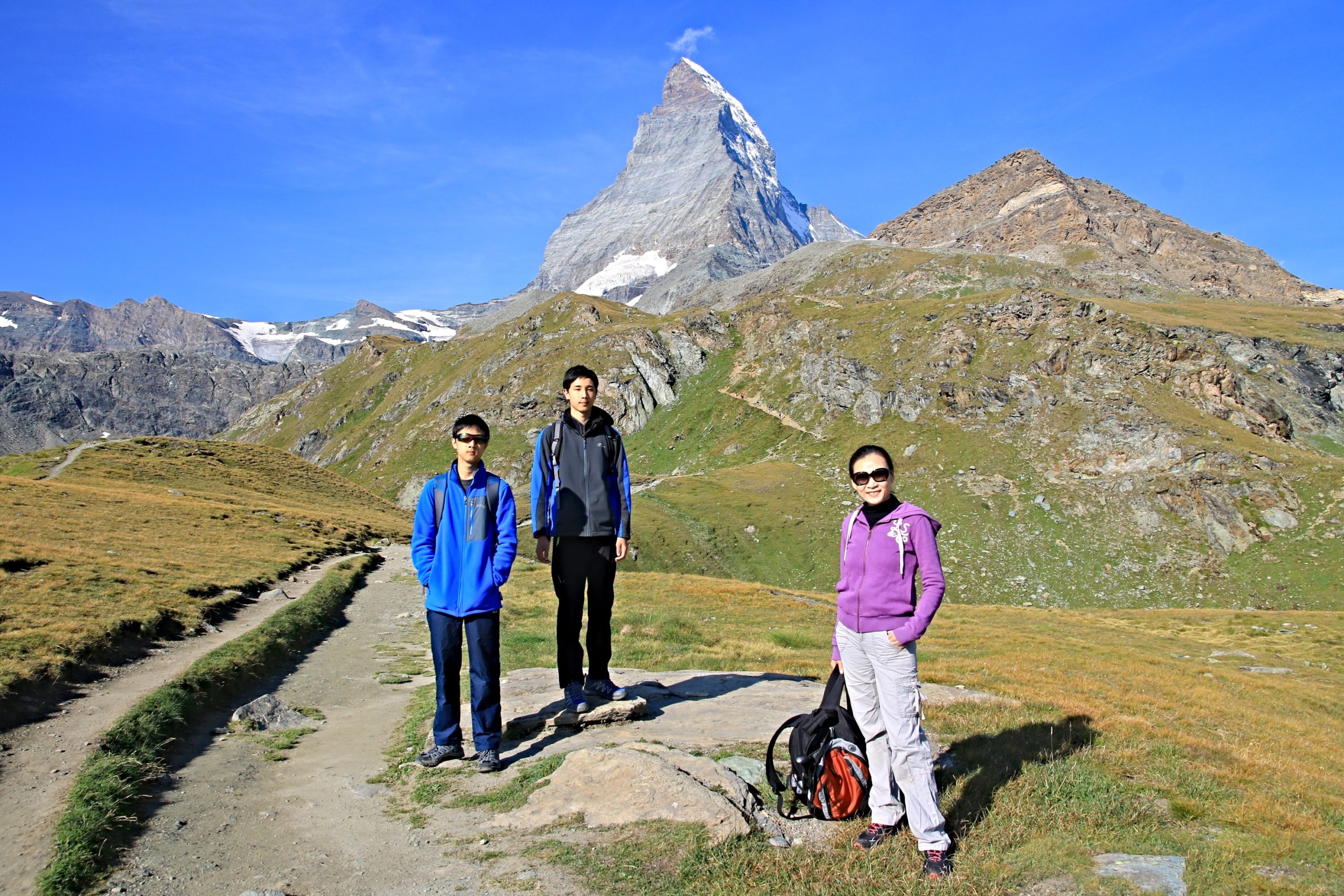 Matterhorn Switzerland Trail to Hornli Hut