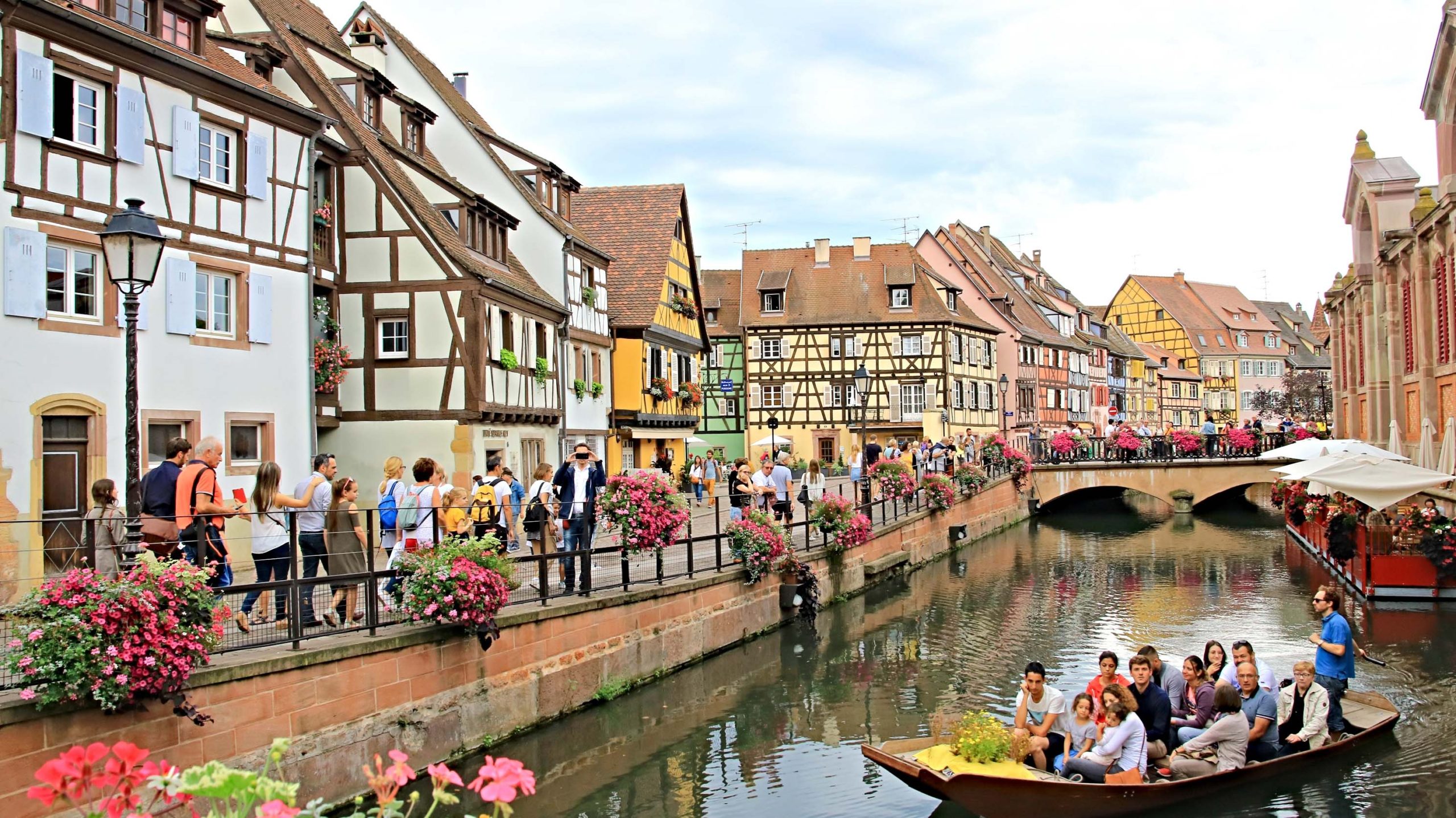 little venice colmar alsace france